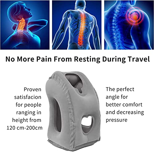 Inflatable Travel Pillow: Comfortable Support for Neck