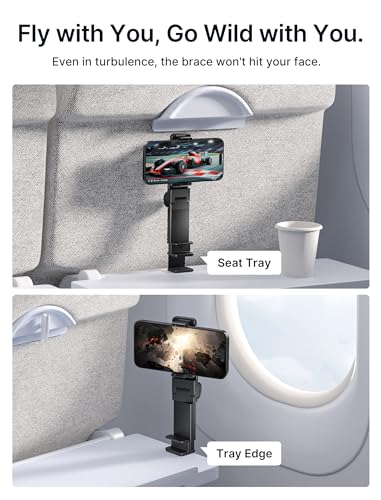 360 Degree Rotation Airplane Phone Holder