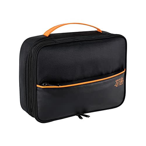 xocome 3-Layer Travel Gadget Bag - Black