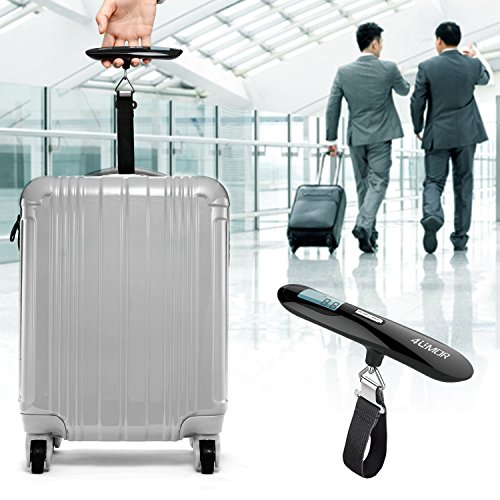 Portable Digital Luggage Scale - 110 lb/50 KG