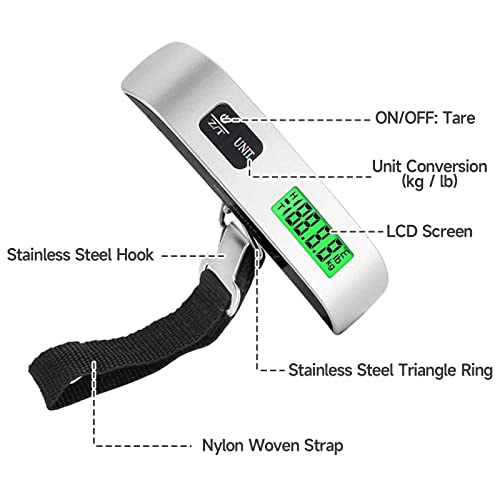 Portable Digital Luggage Scale, Essential Travel Accessory