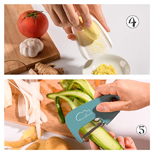 5-in-1 Stainless Steel Kitchen Gadgets Set