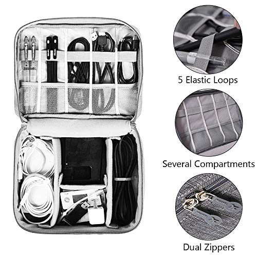 Waterproof Travel Gadget Bag for Electronics Accessories
