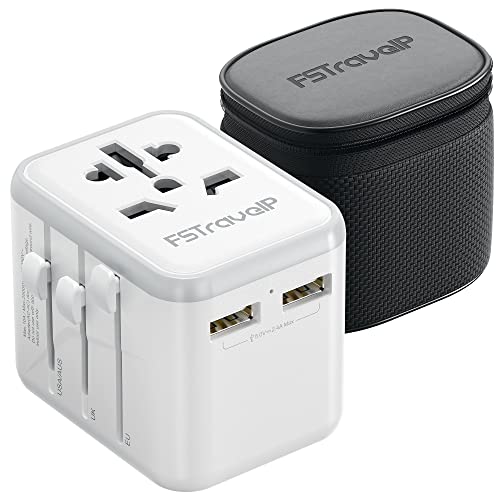 Universal Travel Plug Adapter with USB Ports