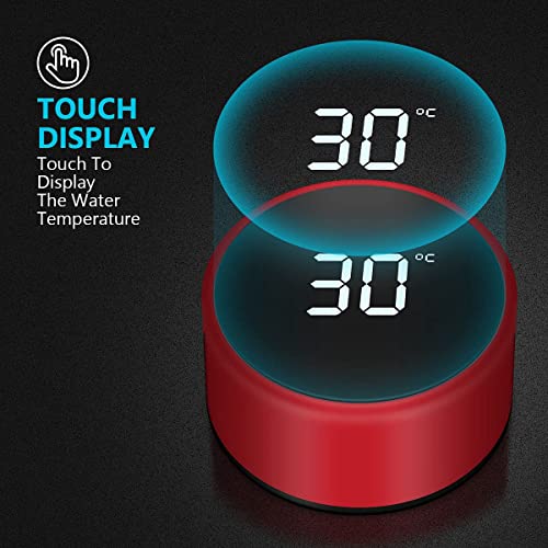 Flintronic Smart Water Bottle, LED Temperature Display
