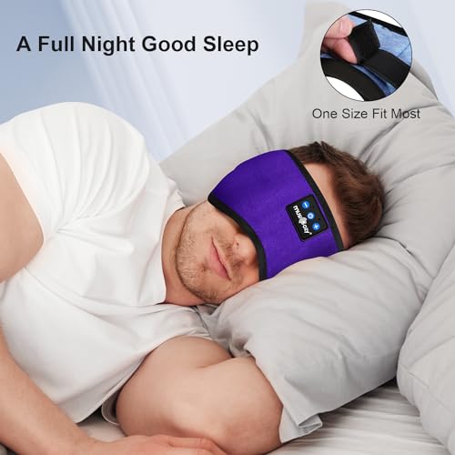 Bluetooth Sleep Headphones Eye Mask - 14 Hrs Playtime