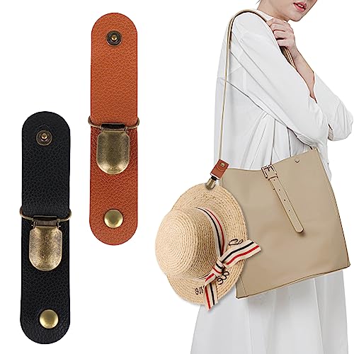 Cobee Travel Hat Clips - Multifunctional Leather Hat Holders