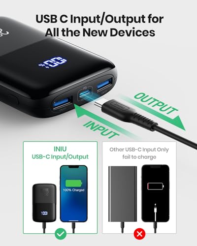 INIU 22.5W Fast Charging Portable Power Bank