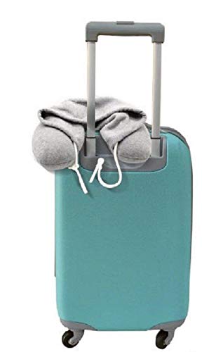 Hooded U-Shaped Neck Travel Pillow with Hoodie