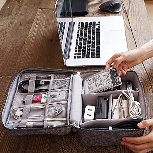 Waterproof Travel Gadget Bag for Electronics Accessories