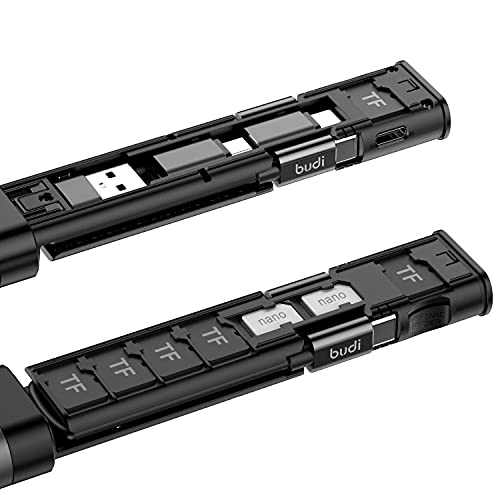 Budi 9-in-1 Charging & Data Sync Cable - Black