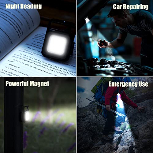 Rechargeable Keychain Torch - Super Bright LED, Portable