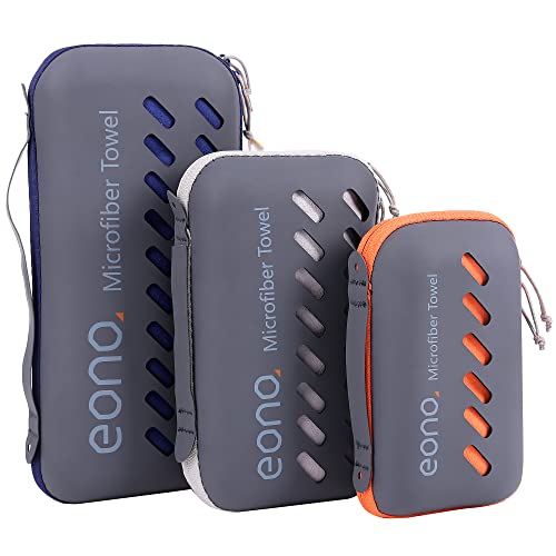 Eono Microfibre Towel: Multifunctional Compact Sports, Travel, Beach