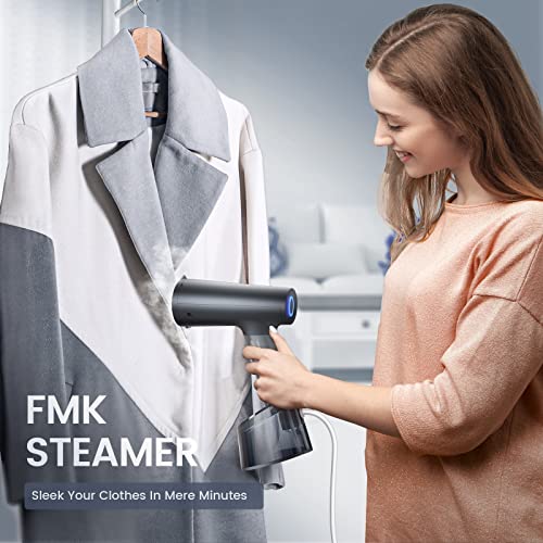 Handheld Clothes Steamer with Fast Wrinkle Removal - White