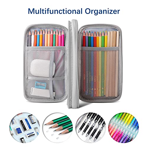 Portable Travel Cable Organizer Bag - Grey