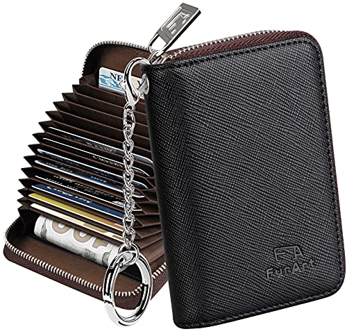 FurArt RFID Blocking Credit Card Wallet - Compact Size