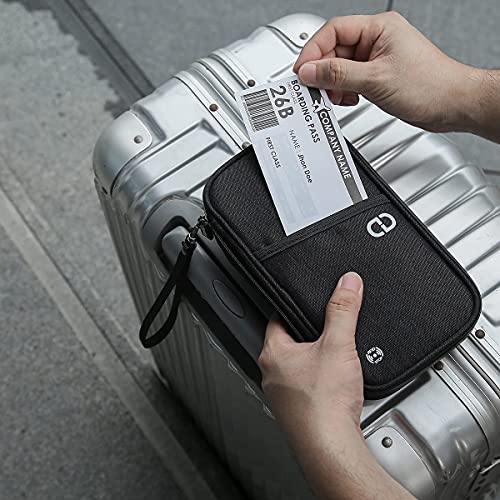 dayday® Passport Holder RFID Blocking Organizer Bag