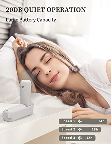Portable 3-in-1 Handheld Mini Fan with Power Bank