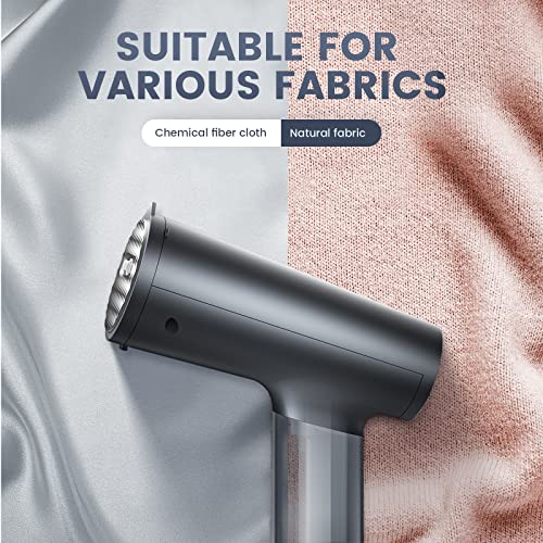 Handheld Clothes Steamer with Fast Wrinkle Removal - White