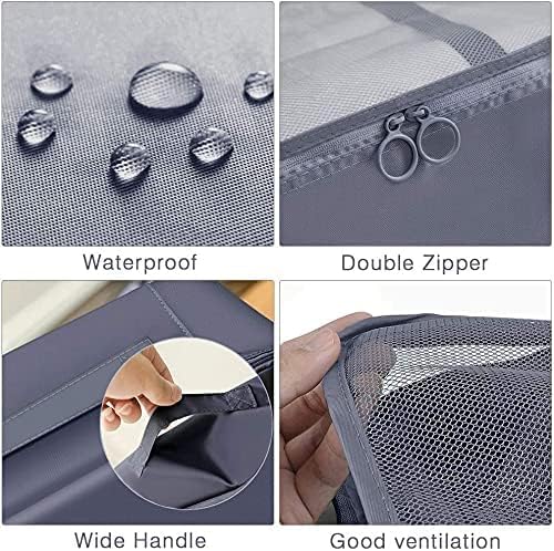 ZDKGER Travel Packing Cubes, 9pcs Waterproof Organizers