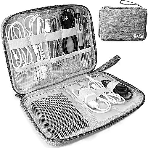 Universal Electronics Accessories Organizer Travel Gadget Bag (Gray)