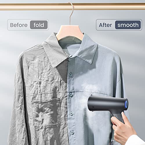 Handheld Clothes Steamer with Fast Wrinkle Removal - White
