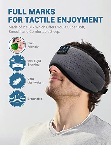 Bluetooth Sleep Mask with Built-in HD Speakers