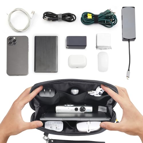 Large Capacity Tech Pouch for Travel Gadgets