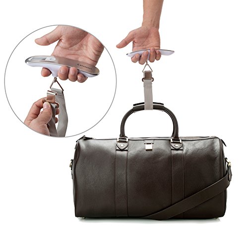 Portable Digital Luggage Scale with Backlit, 110 lbs Capacity