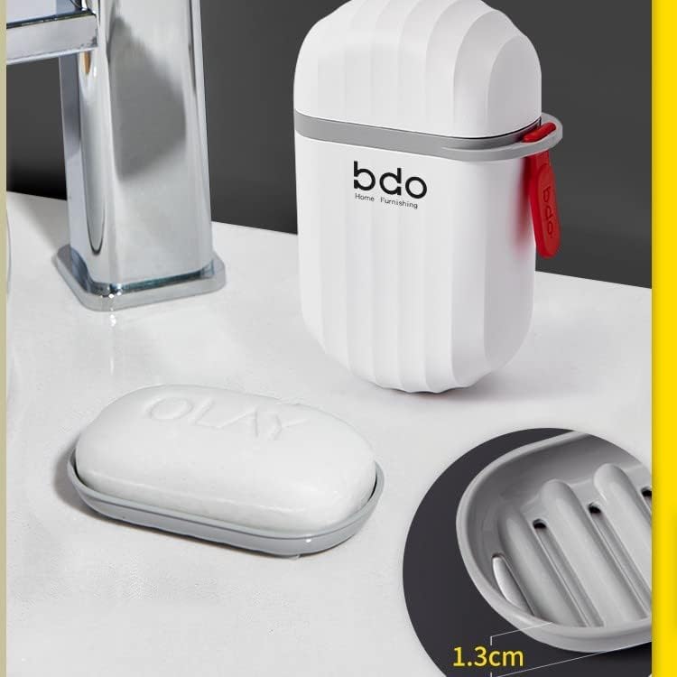 Portable Waterproof Travel Soap Case with Lid