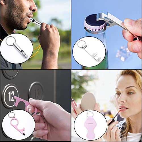 9PC Personal Safety Keychain Set for Women and Kids