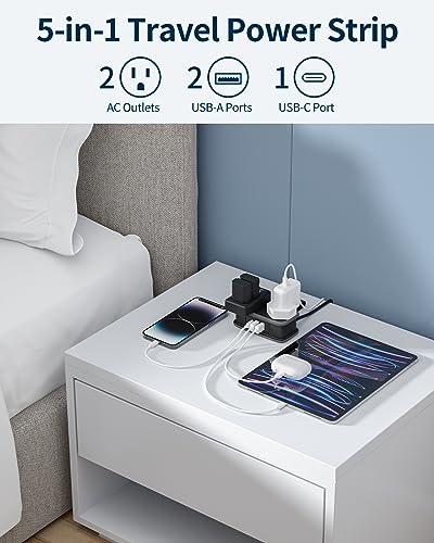 NTONPOWER Compact USB Extension Lead For Travel & Home