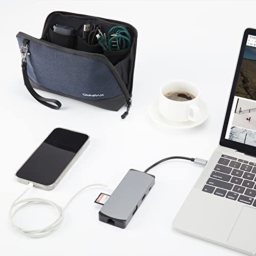 Large Capacity Tech Pouch for Travel Gadgets
