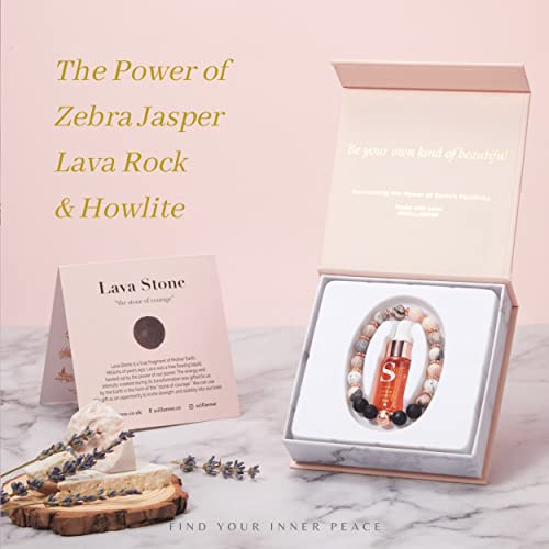 Beaded Crystal Bracelet: Anti Anxiety & Aromatherapy Gift