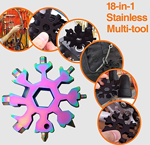 STEBRUAM Snowflake Multi Tool - 18 Functions