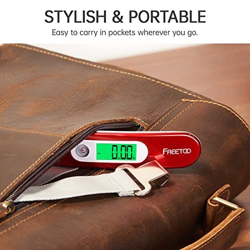 FREETOO Portable Digital Travel Luggage Scale - 110lb/50kg