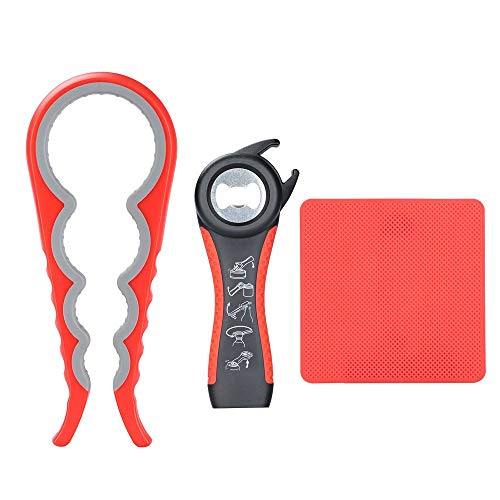 Silicone Jar Opener & Bottle Opener for Weak Hands