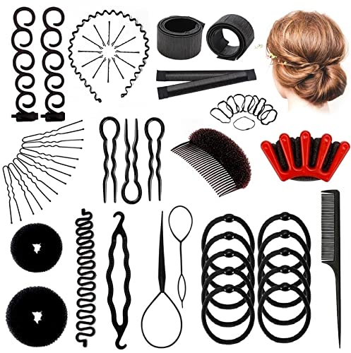 Hair Styling Set for DIY Braiding - 20 Pcs