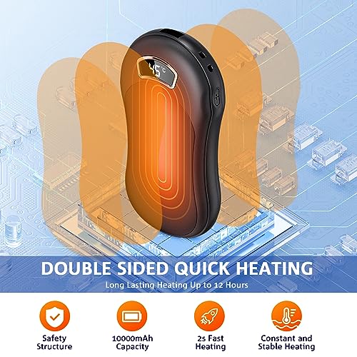 Jumkeet Rechargeable Hand Warmer, 10000mAh Power Bank
