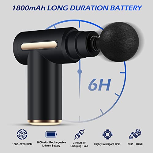 Portable Mini Massage Gun with 6 Speeds