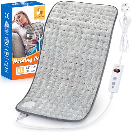 Electric Heating Pad for Back Neck Shoulders