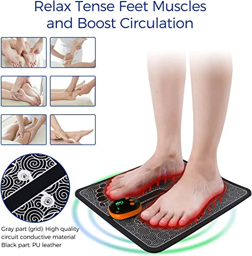 Portable Electric Foot Massager for Pain & Circulation