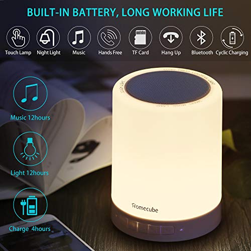 Portable Bluetooth Speaker Lamp - Ideal Gift for All Ages