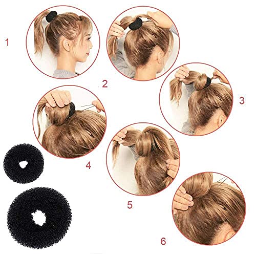 Hair Styling Set for DIY Braiding - 20 Pcs