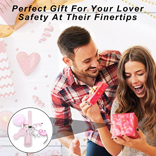 9PC Personal Safety Keychain Set for Women and Kids