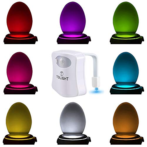 Toilet Bowl Night Light - Motion Sensor Fun Gadget