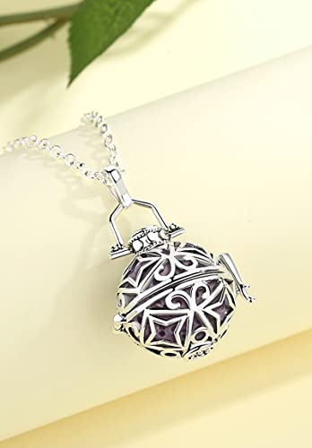 INFUSEU Aromatherapy Necklace: Essential Oil Diffuser Pendant