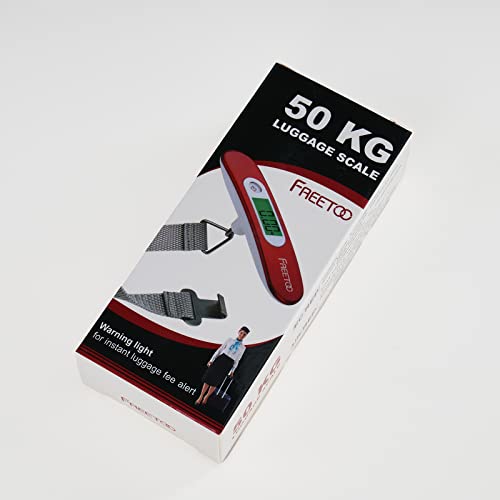 FREETOO Portable Digital Travel Luggage Scale - 110lb/50kg