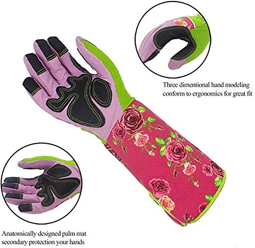 Women's Long Gardening Gloves, Thorn Proof, Arm Sleeves