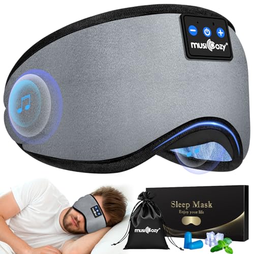 Bluetooth Headphones Eye Mask, Ultra-Soft Sleep Accessory